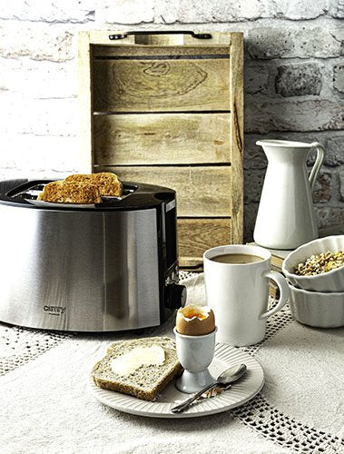 EAN 5902934838320 - Camry Premium CR 3215 tostadora 2 rebanada(s) 1000 W Acero inoxidable imagen 8