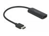 EAN 4043619632060 - DeLOCK 63206 adaptador de cable de vídeo 0,24 m HDMI tipo A (Estándar) DisplayPort + Micro-USB Negro imagen 1