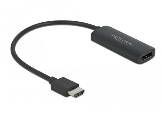 EAN 4043619632060 - DeLOCK 63206 adaptador de cable de vídeo 0,24 m HDMI tipo A (Estándar) DisplayPort + Micro-USB Negro imagen 1