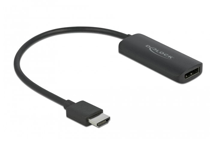 EAN 4043619632060 - DeLOCK 63206 adaptador de cable de vídeo 0,24 m HDMI tipo A (Estándar) DisplayPort + Micro-USB Negro imagen 1
