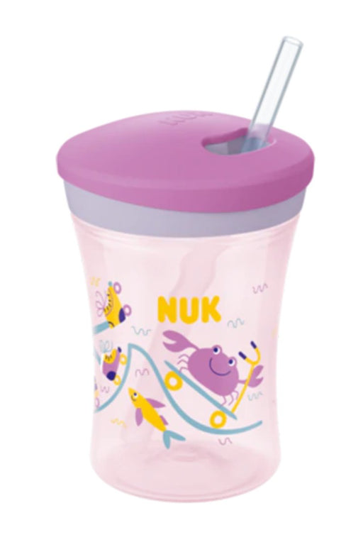 EAN 4008600398523 - NUK Action Cup 230ml tazón Rosa Bebidas refrescantes 1 pieza(s) imagen 1