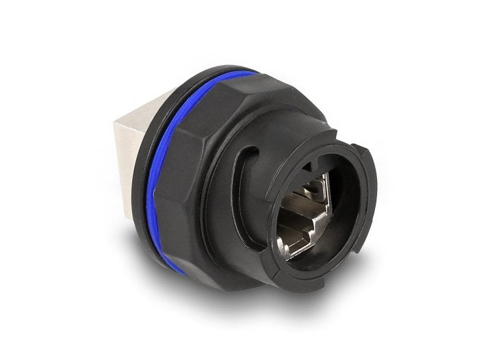 EAN 4043619670482 - DeLOCK 67048 cambiador de género para cable Negro, Metálico imagen 2