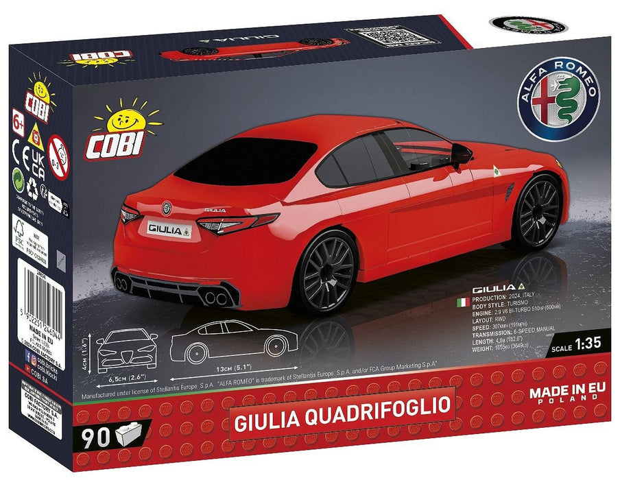 EAN 5902251246044 - COBI Giulia Quadrifoglio imagen 6