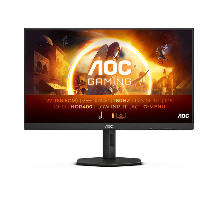 EAN 4038986181389 - AOC Q27G4X LED display 68,6 cm (27") 2560 x 1440 Pixeles Quad HD LCD Negro imagen 1