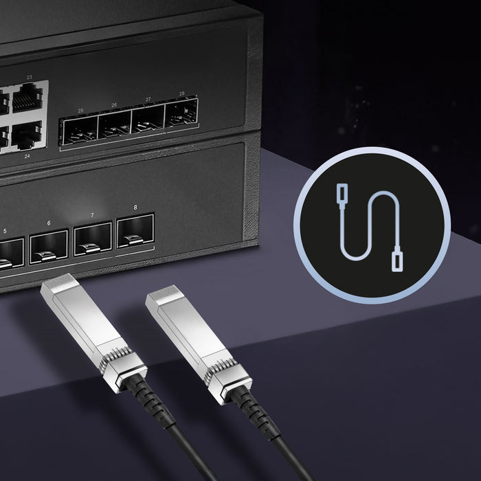 EAN 5902560362275 - Extralink EX.2275 Cable de fibra óptica e InfiniBand SFP+ Negro imagen 7