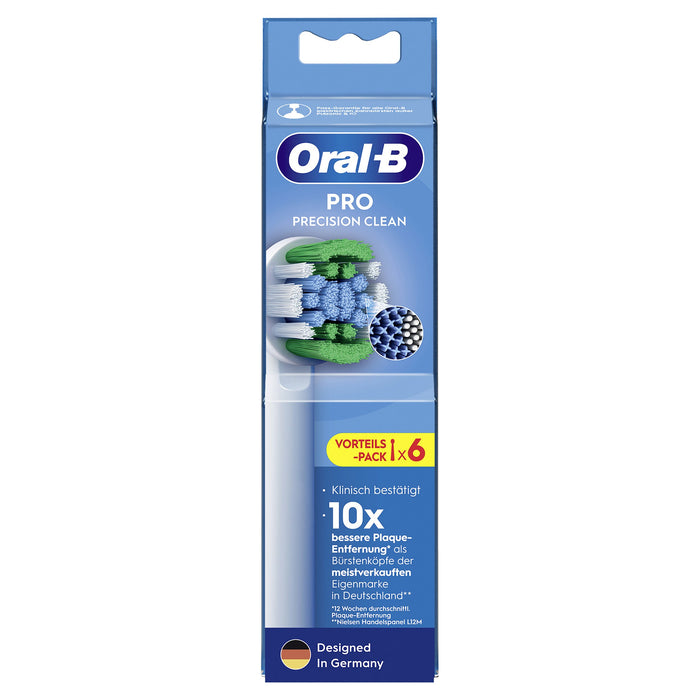 EAN 8006540860892 - Oral-B Precision Clean 860892 6 pieza(s) Blanco imagen 1