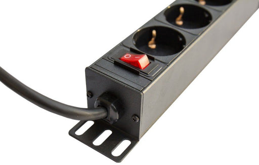 EAN 4014619666331 - Alcasa GC-N0075 base múltiple 4 salidas AC Interior Negro, Rojo imagen 2