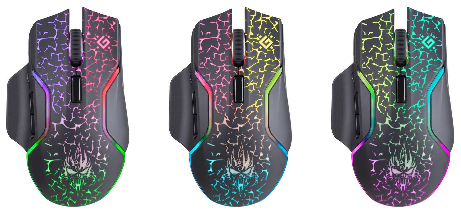 EAN 4745090820492 - Defender Oneshot GM-067 ratón Juego mano derecha RF Wireless + USB Type-C Óptico 3200 DPI imagen 3