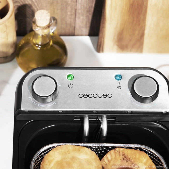 EAN 8435484030717 - Cecotec CleanFry Infinity 3000 Sencillo Independiente 2400 W Freidora Acero inoxidable imagen 6