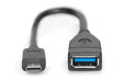 EAN 4016032368786 - Digitus AK-300315-001-S cable USB USB 3.2 Gen 1 (3.1 Gen 1) 0,15 m USB C USB A Negro imagen 3