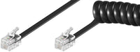 EAN 4040849502705 - Goobay 50270 cable telefónico 2 m Negro imagen 1