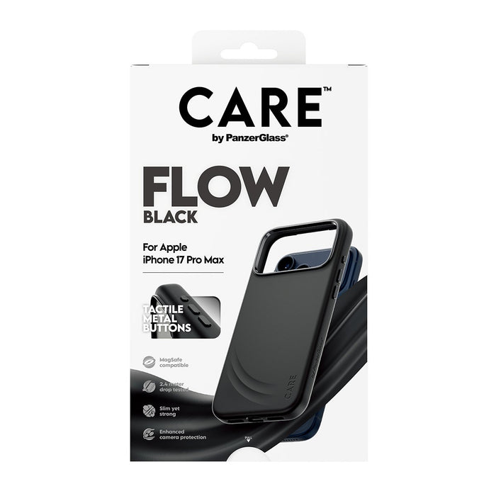 EAN 5715685027260 - PanzerGlass CARE by ® Feature FLOW Case Black w. MagSafe iPhone 17 Pro Max funda para teléfono móvil Negr imagen 3