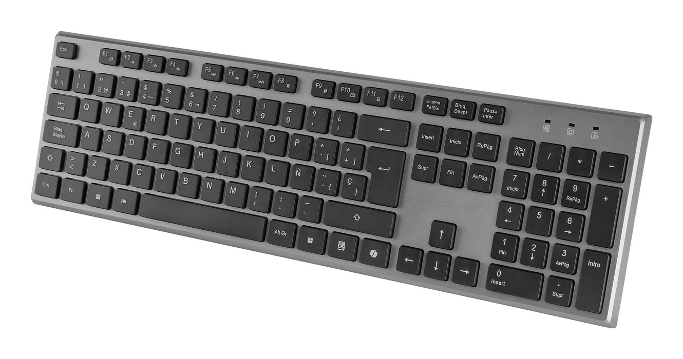 EAN 8435693112129 - Tacens 6ZENITHIT teclado Ratón incluido Hogar / Oficina RF inalámbrico QWERTY Italiano Gris imagen 6