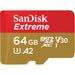 EAN 5715063113318 - SanDisk Extreme 64 GB MicroSDXC UHS-I Clase 3 imagen 1