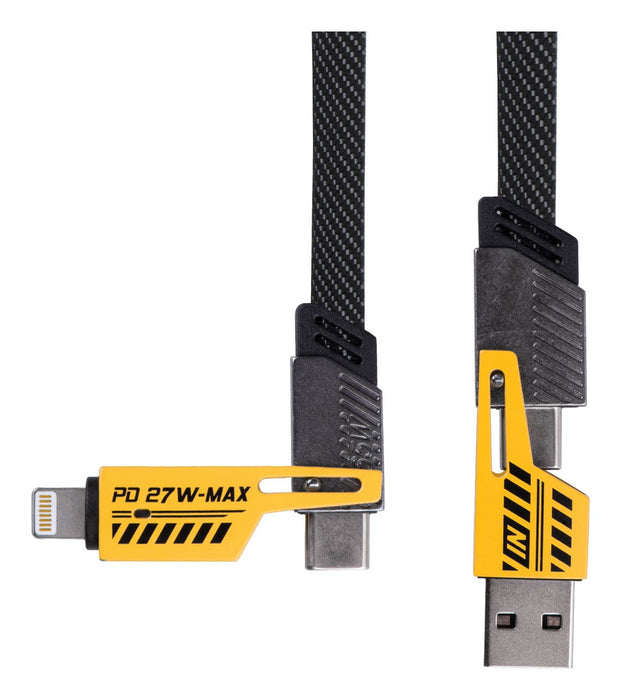 EAN 5906708750092 - Akyga AK-USB-57 cable USB USB 2.0 1 m USB C USB C/Lightning Multicolor imagen 4