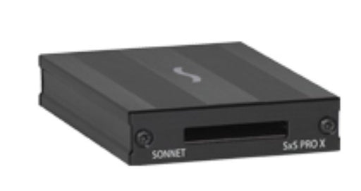 EAN 0732311013171 - Sonnet SxS PRO X lector de tarjeta Thunderbolt 3 Negro imagen 1
