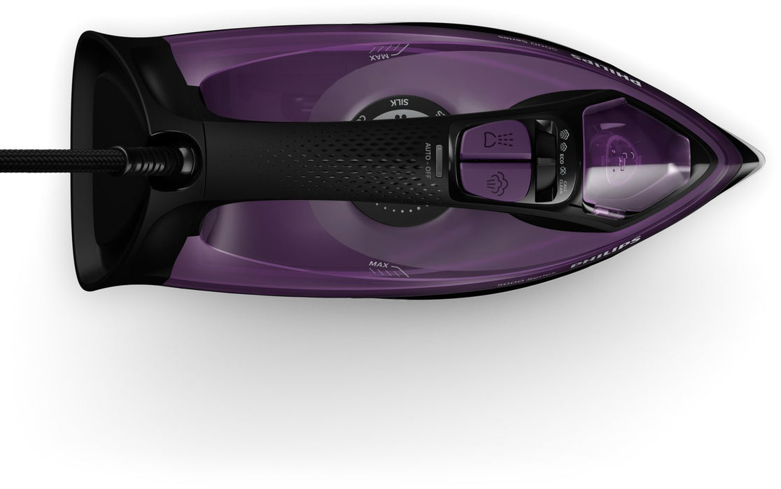 EAN 8710103968214 - Philips 5000 series DST5030/80 plancha Plancha a vapor Suela SteamGlide Plus 2400 W Violeta imagen 2