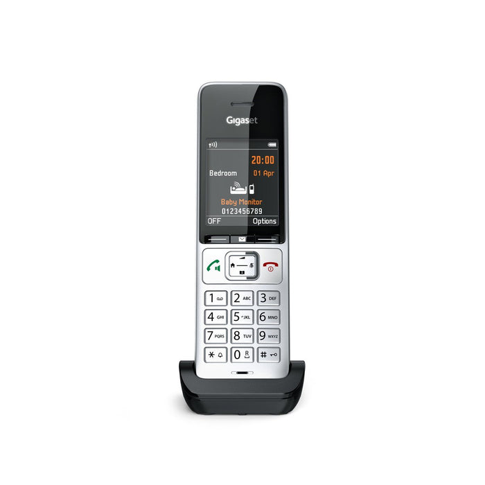 EAN 4250366866062 - Gigaset COMFORT 500HX Teléfono DECT/analógico Identificador de llamadas Negro, Plata imagen 9