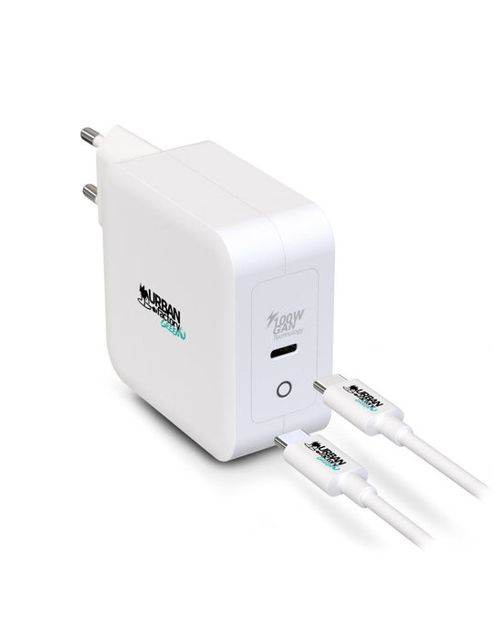 EAN 3760170882130 - Urban Factory CYCLEE Portátil, Smartphone, Tableta Blanco Corriente alterna Interior imagen 2