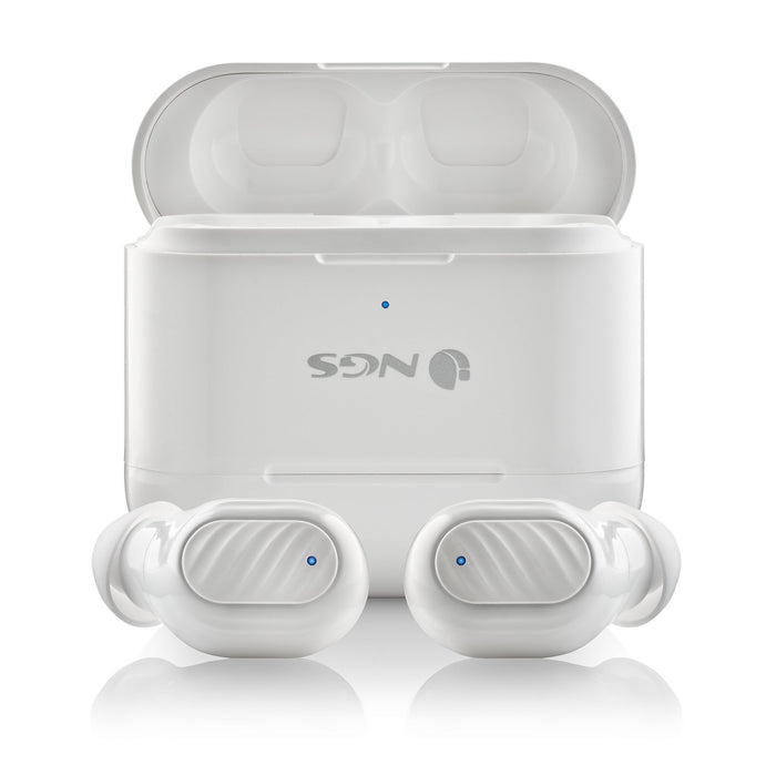 EAN 8435430621235 - NGS ARTICA DUO Auriculares Inalámbrico Dentro de oído Llamadas/Música Bluetooth Blanco imagen 5