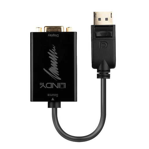 EAN 4002888410069 - Lindy 41006 adaptador de cable de vídeo 0,15 m VGA (D-Sub) DisplayPort Negro imagen 2