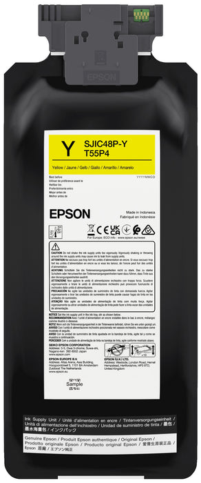 EAN 8715946728612 - Epson SJIC48P-Y cartucho de tinta 1 pieza(s) Original Amarillo imagen 1