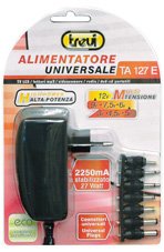 EAN 8011000013824 - Trevi TA 127 E adaptador e inversor de corriente Interior Negro imagen 2