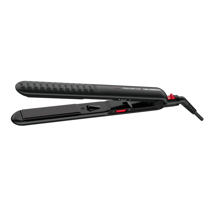 EAN 3121040084922 - Rowenta X KARL LAGERFELD SF321L Plancha de pelo Caliente Negro, Rojo imagen 1