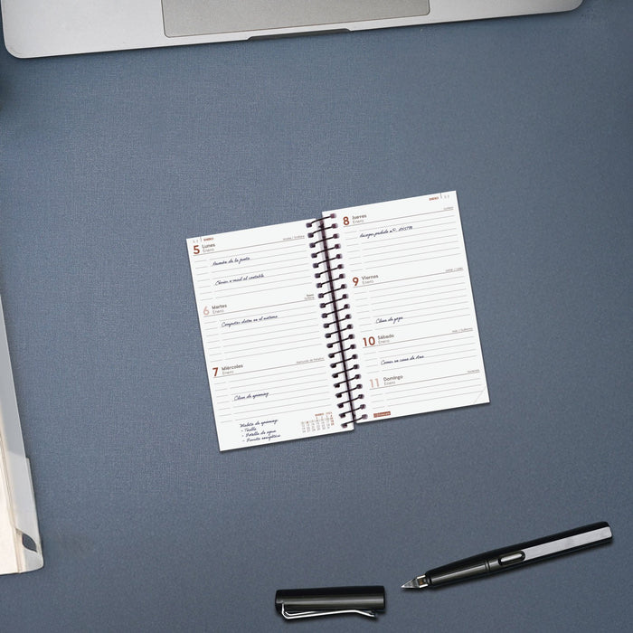 EAN 8422952408956 - Finocam 742716026 agenda Agenda diaria Negro imagen 4