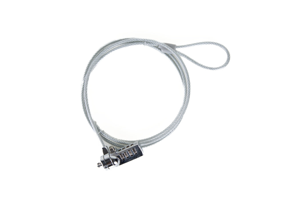 EAN 8435364318928 - iggual Secure 4D cable antirrobo Plata 1,5 m imagen 1