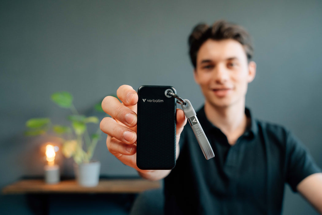 EAN 0023942321903 - Verbatim Pocket SSD 1 TB USB Tipo C 3.2 Gen 2 (3.1 Gen 2) Negro, Gris imagen 4