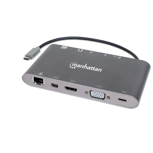 EAN 0766623152808 - Manhattan 152808 base para portátil y replicador de puertos Alámbrico USB 3.2 Gen 1 (3.1 Gen 1) Type-C Pl imagen 1