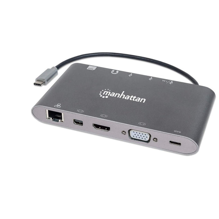 EAN 0766623152808 - Manhattan 152808 base para portátil y replicador de puertos Alámbrico USB 3.2 Gen 1 (3.1 Gen 1) Type-C Pl imagen 1