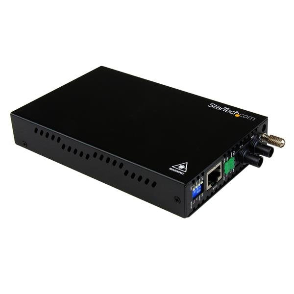 EAN 0065030846257 - StarTech.com ET90110ST2 convertidor de medio 200 Mbit/s 1310 nm Multimodo Negro imagen 1