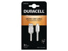 EAN 5055190170045 - Duracell USB5013W cable USB 2.0 1 m USB A Micro-USB A Blanco imagen 1