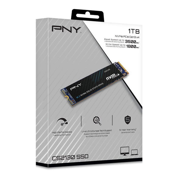 EAN 0751492636696 - PNY CS2130 1 TB M.2 PCI Express 3.0 NVMe 3D NAND imagen 4