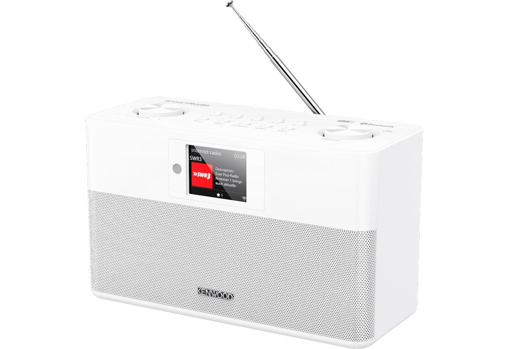 EAN 0019048230812 - Kenwood CR-ST100S-W radio Internet Blanco imagen 3