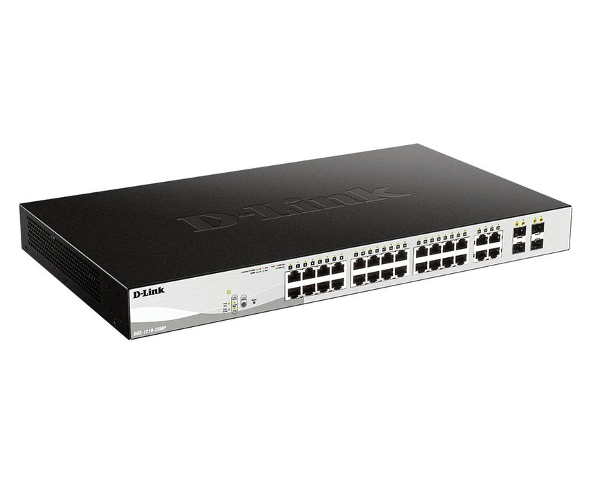 EAN 0790069373046 - D-Link DGS-1210-28P switch Gestionado L2 Gigabit Ethernet (10/100/1000) Energía sobre Ethernet (PoE) 1U N imagen 2
