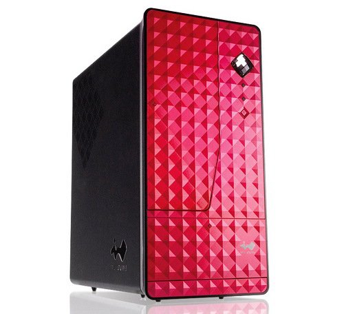 EAN 4710635193850 - In Win Diva Small Form Factor (SFF) Rojo 160 W imagen 1