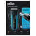 EAN 4210201131694 - Braun Series 3 ProSkin 3045s Máquina de afeitar de láminas Recortadora Negro, Azul imagen 1