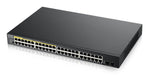 EAN 4718937609543 - Zyxel GS1900-48HPv2 Gestionado L2 Gigabit Ethernet (10/100/1000) Energía sobre Ethernet (PoE) Negro imagen 3