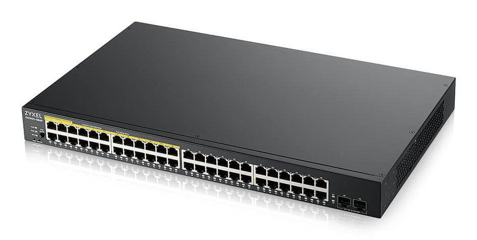 EAN 4718937609543 - Zyxel GS1900-48HPv2 Gestionado L2 Gigabit Ethernet (10/100/1000) Energía sobre Ethernet (PoE) Negro imagen 3