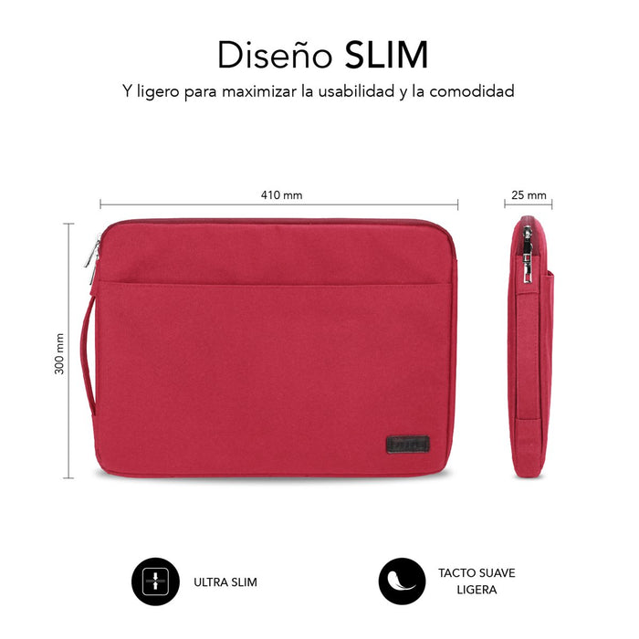 EAN 8436586741518 - SUBBLIM SUB-LS-0PS0103 maletines para portátil 39,6 cm (15.6") Rojo imagen 4