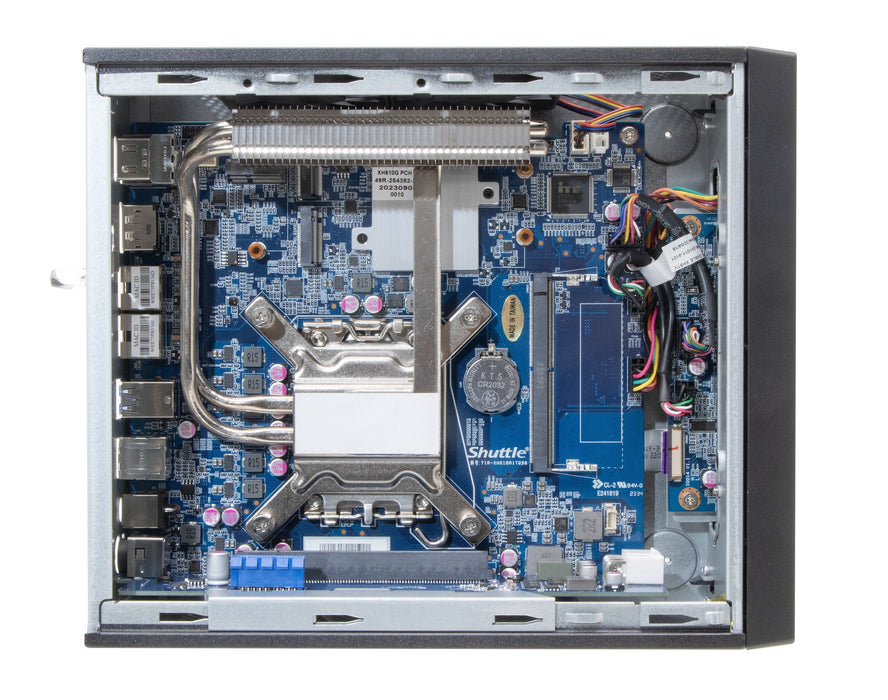 EAN 887993006796 - Shuttle XPС slim XH610G2 PC/estación de trabajo barebone Escritorio Negro Intel H610 LGA 1700 imagen 3