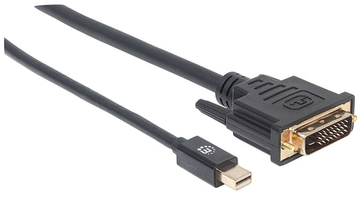 EAN 0766623152150 - Manhattan 152150 adaptador de cable de vídeo 1,8 m Mini DisplayPort DVI-D Negro imagen 2