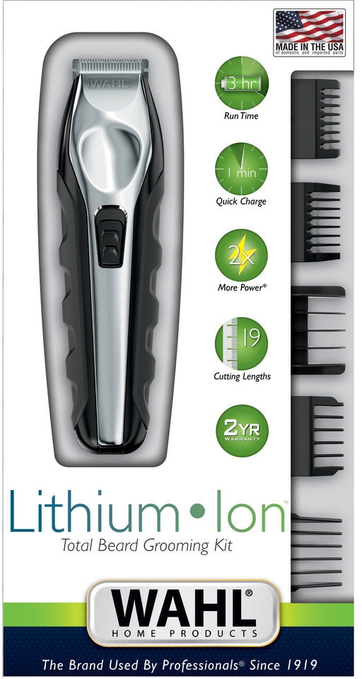 EAN 43197808134 - Wahl 09888-1316 depiladora para la barba AC/Batería 12 2,5 cm Negro, Acero inoxidable imagen 2