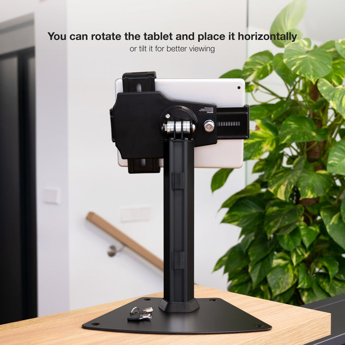 EAN 8433281012721 - TooQ TQTDS0811 soporte de seguridad para tabletas 26,7 cm (10.5") Negro imagen 7