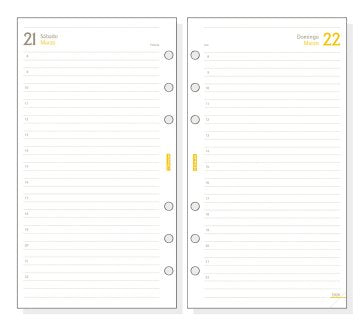 EAN 8422952411307 - Finocam 201330026 agenda Agenda diaria Amarillo imagen 2