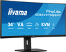 EAN 4948570125142 - iiyama ProLite XCB3497WQSNP-B1 pantalla para PC 86,4 cm (34") 3440 x 1440 Pixeles UltraWide Quad HD LED N imagen 1