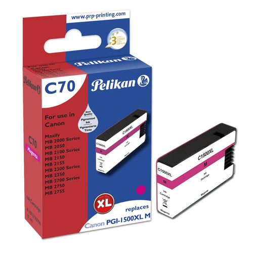 EAN 4018474707963 - Pelikan C70 Magenta cartucho de tinta 1 pieza(s) Compatible Alto rendimiento (XL) imagen 1